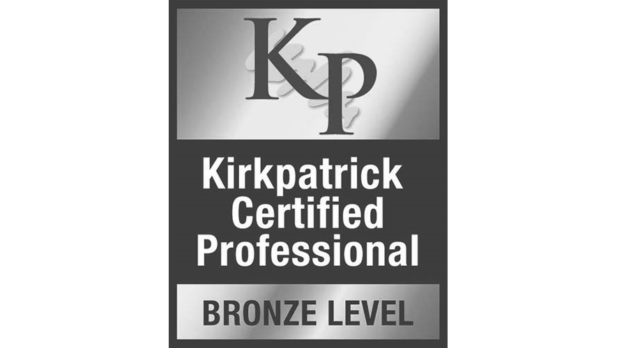 Kirkpatrick certified professional