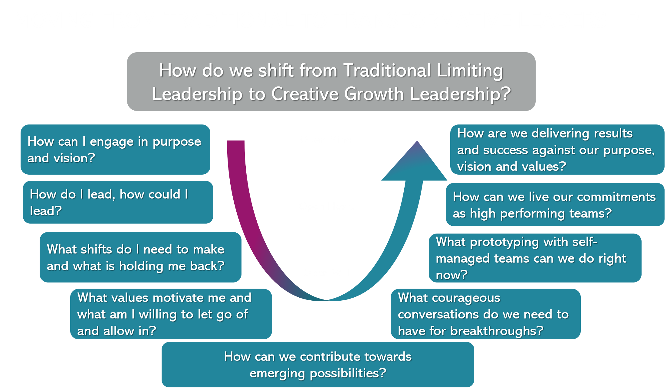 Traditional to Transformative Leadership Journey